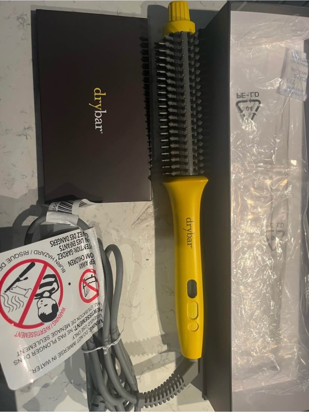 Drybar heated curling round brush